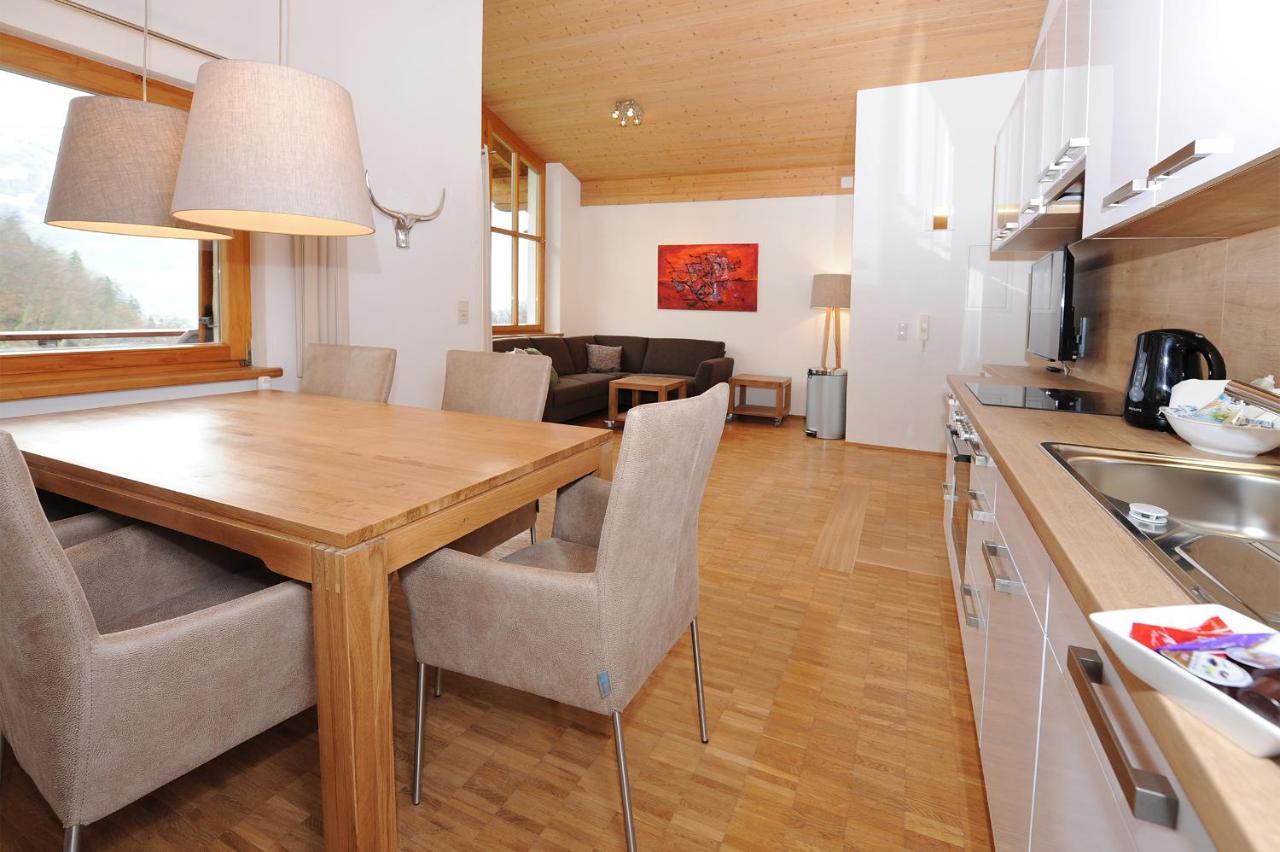 Ferienwohnung Haus Kleiner Turm Schruns Exterior foto