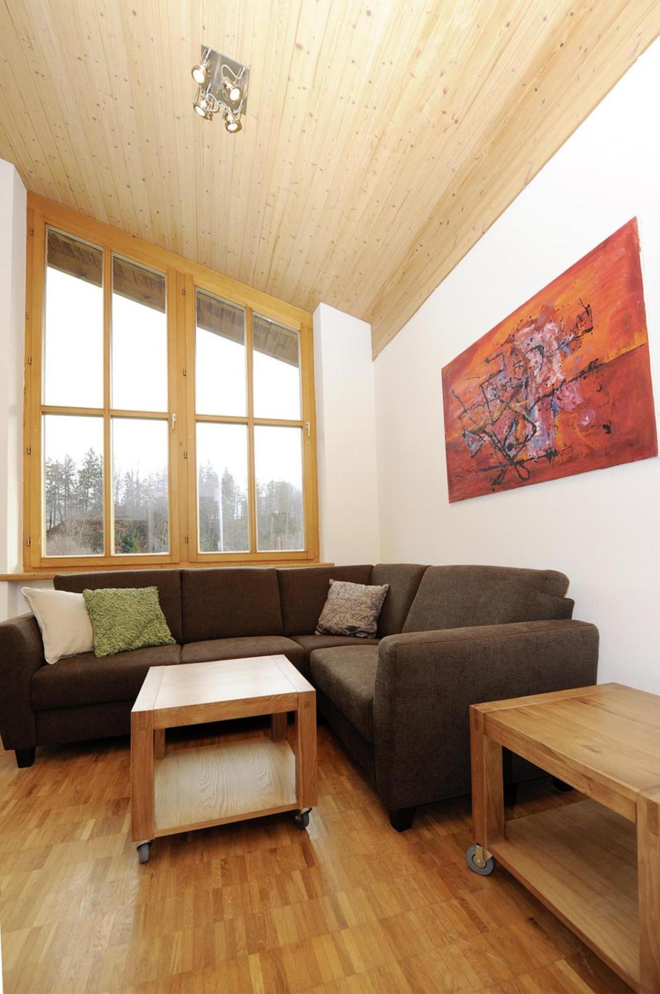 Ferienwohnung Haus Kleiner Turm Schruns Exterior foto